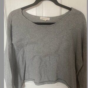 Cropped light sweater- Size S